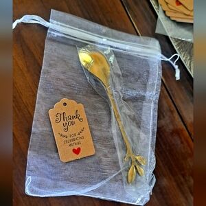 🥄Sets Tea Spoon Party Favors Gold 🥄